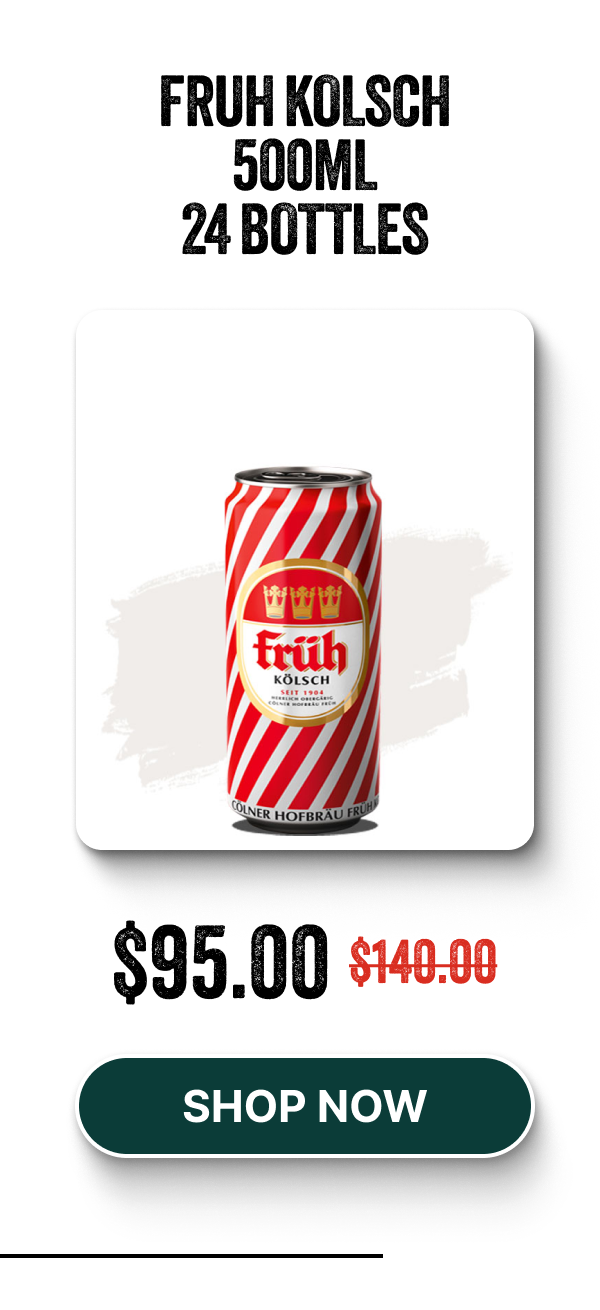 Fruh Kolsch 500ml – 24 Pack