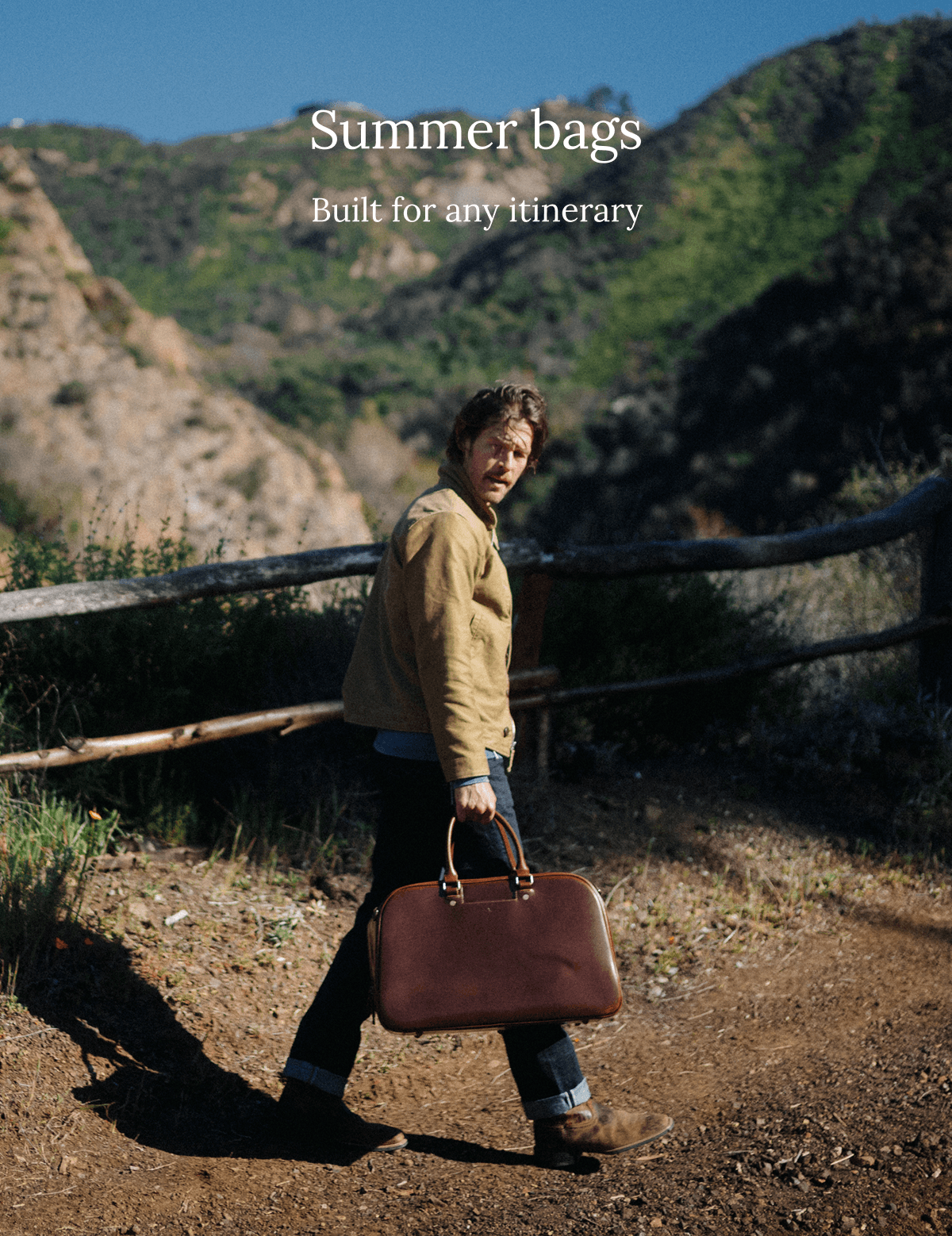 Summer bags / Built for any itinerary