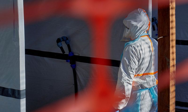 Congo says number of confirmed Ebola cases rises to nearly 600
