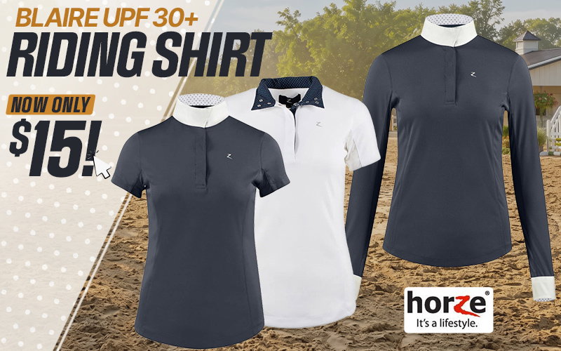 UPF 30+ Riding Shirts $15