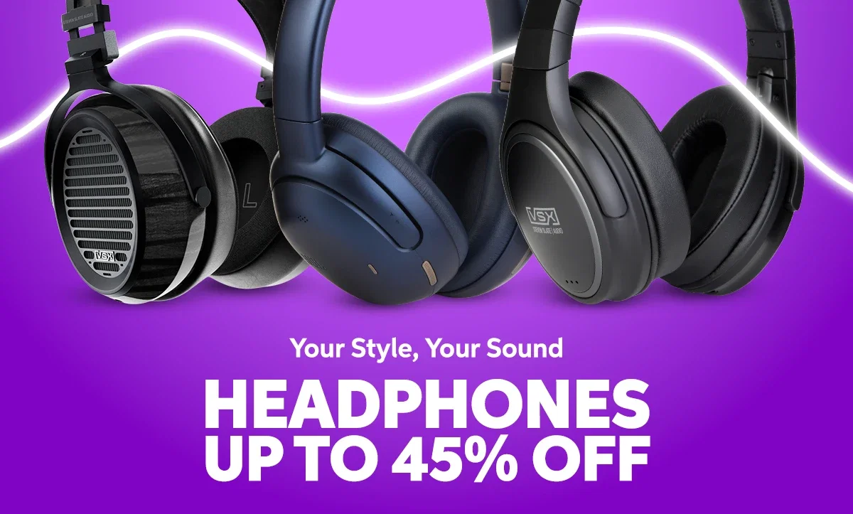 Your Style, Your Sound: Headphones up to 45% Off