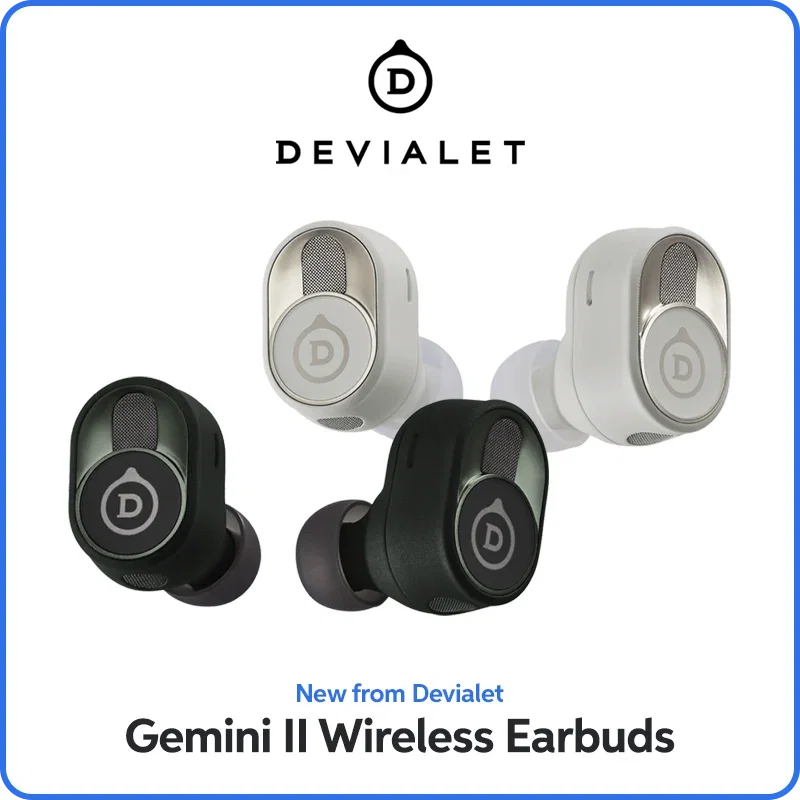 New from Devialet: Gemini II Wireless Earbuds