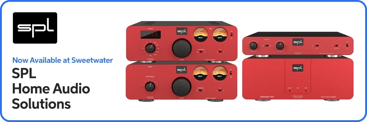 Now at Sweetwater: SPL Home Audio Solutions