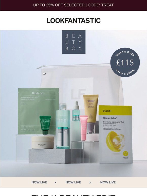 Just Landed: The K-Beauty Edit (Worth over £115)