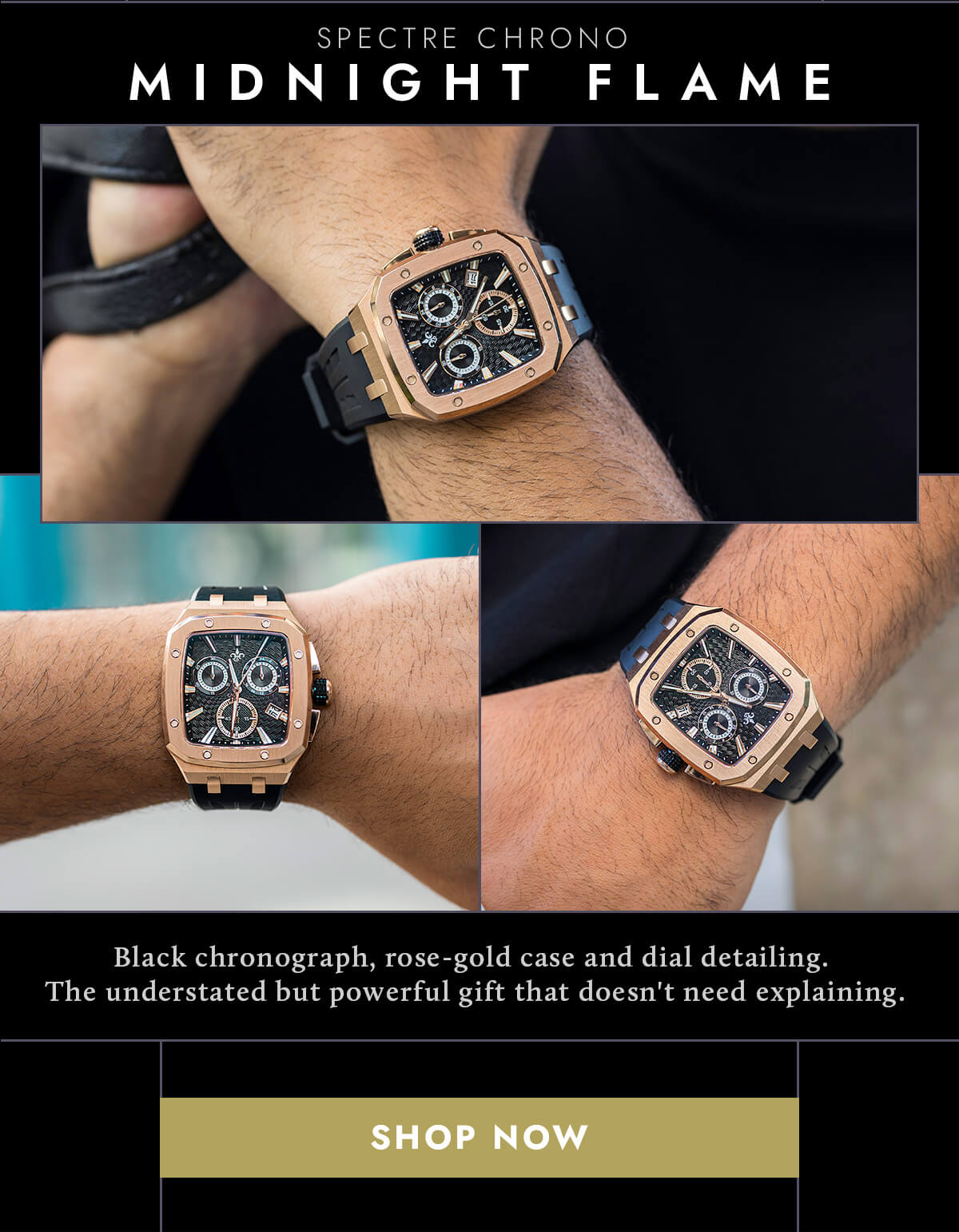 The Spectre Chrono - Midnight Flame