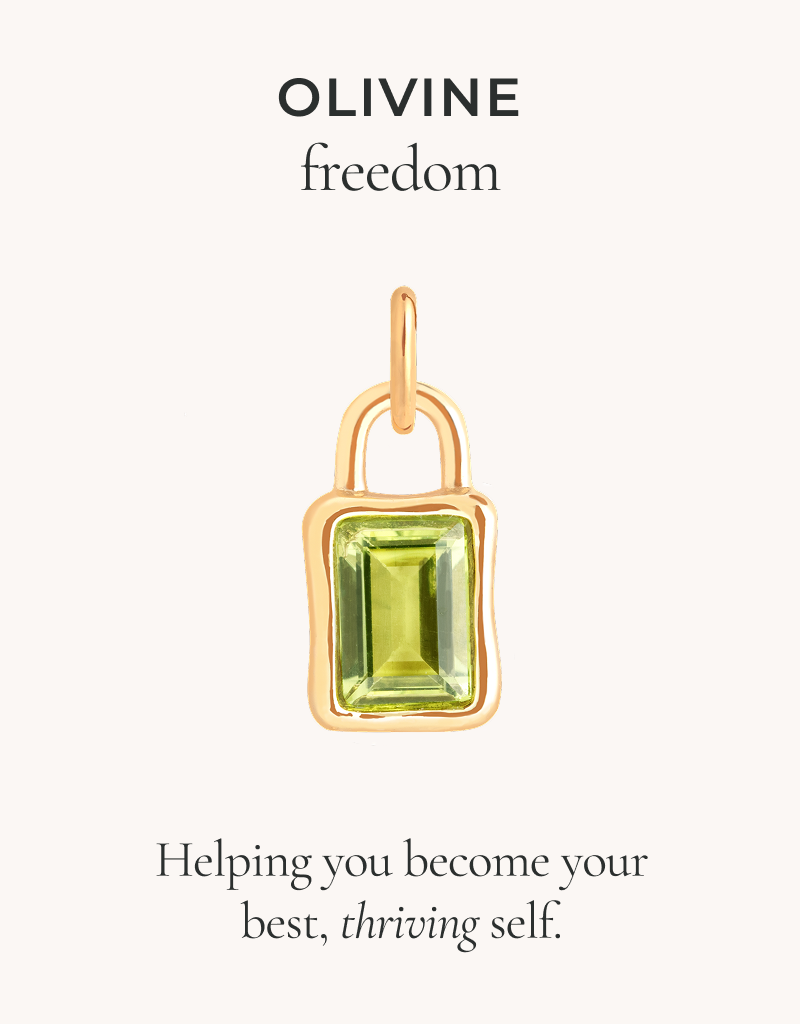 Olivine Clip Charm