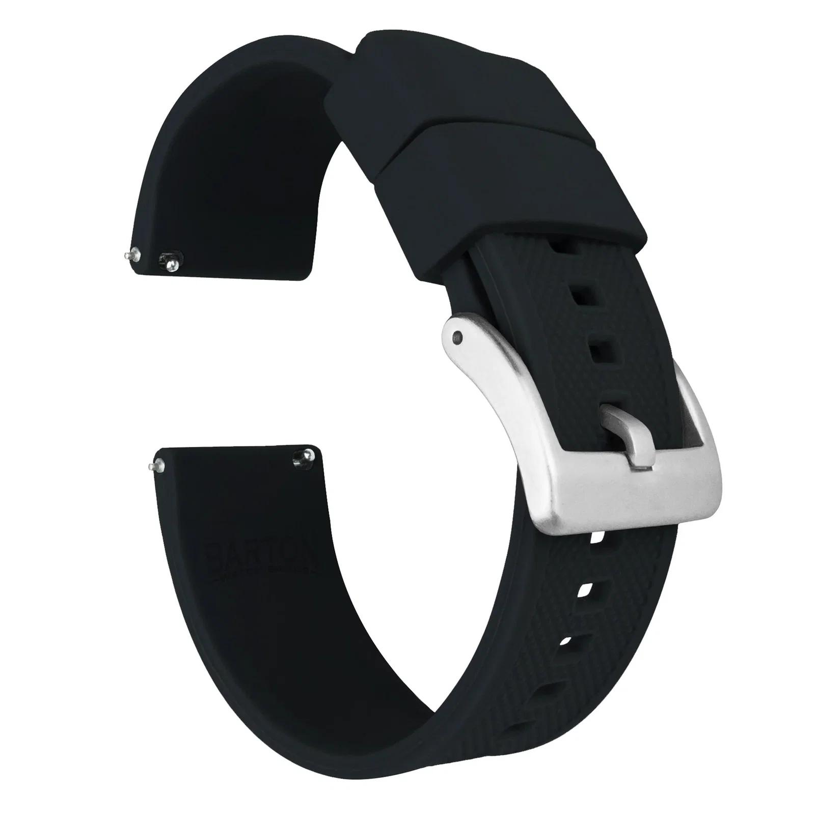 Image of Black Elite Silicone Watch Band