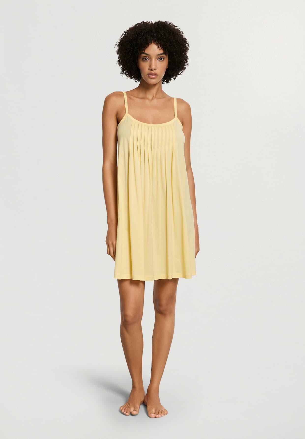 Juliet  Pleated Cotton Babydoll