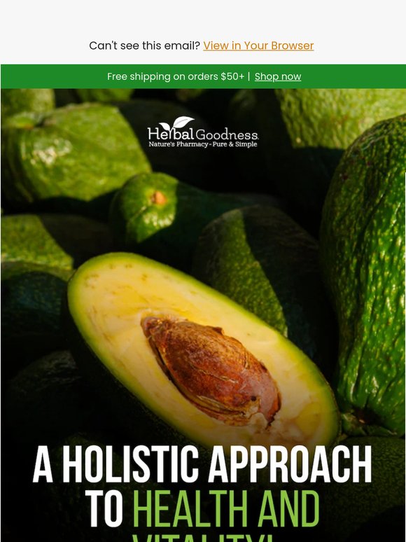 A holistic approach to health & vitality