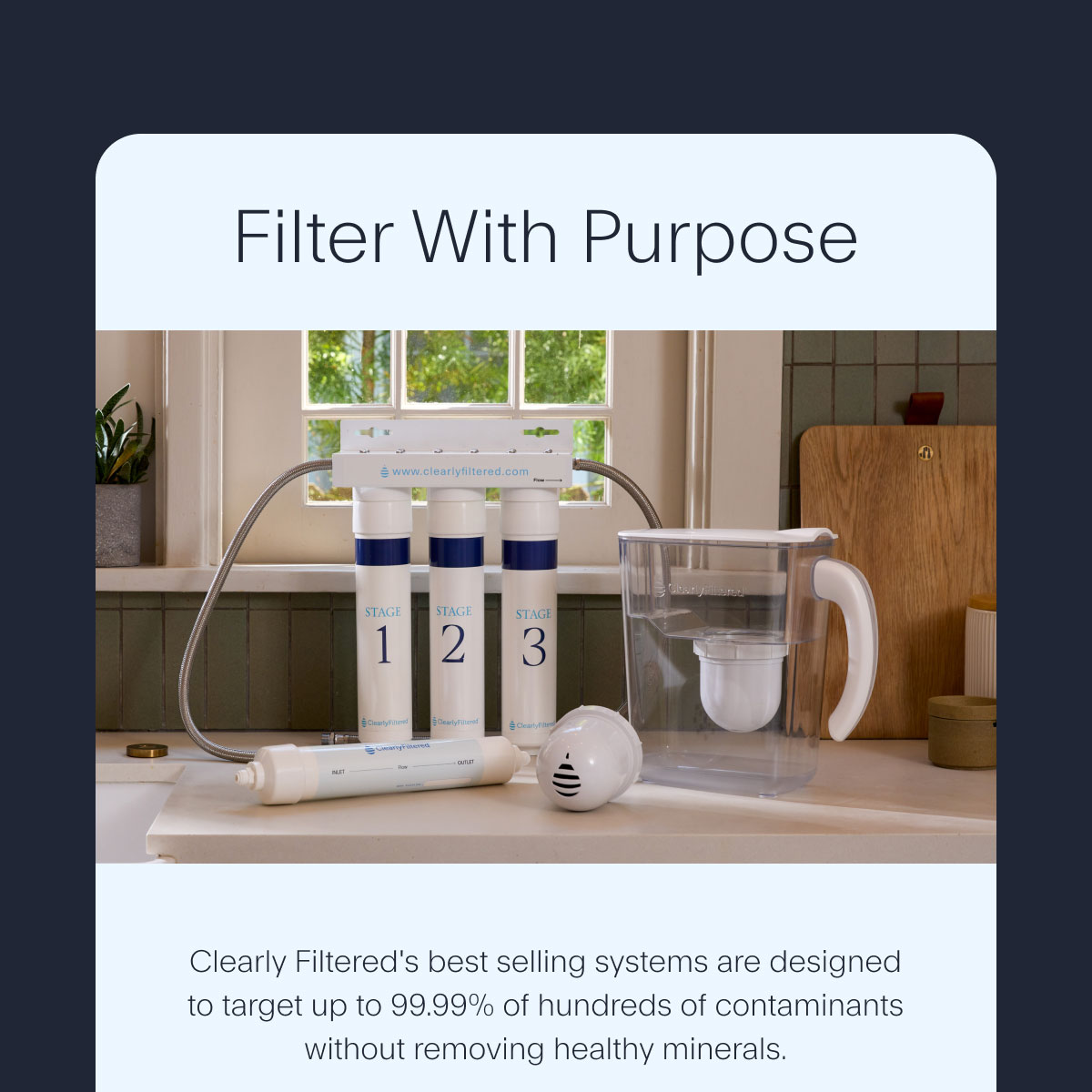 Filter With Purpose
