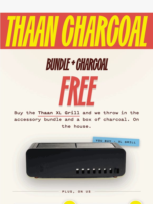 FREE Accessories Kit with XL Grill! 🎉
