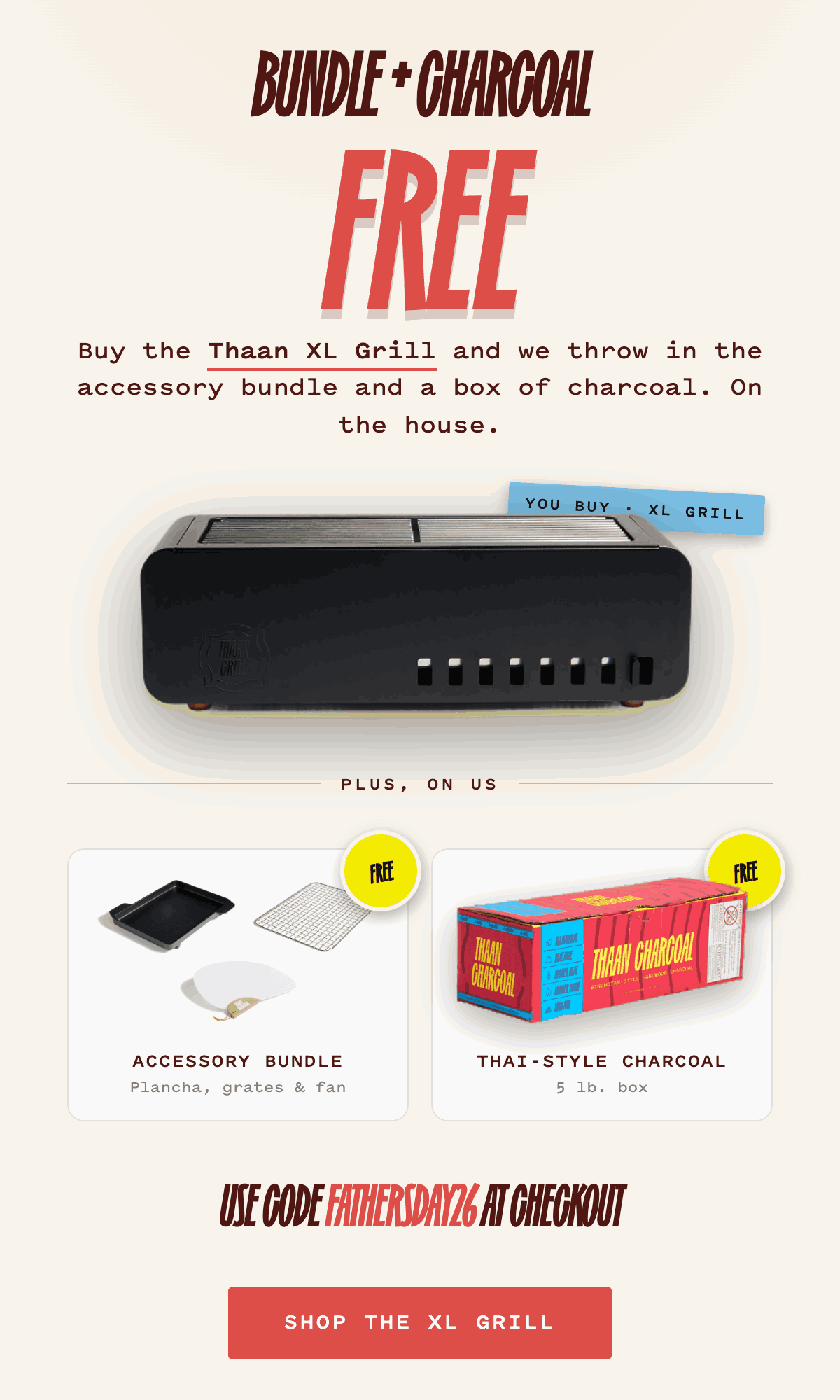 BUNDLE + CHARCOAL FREE 