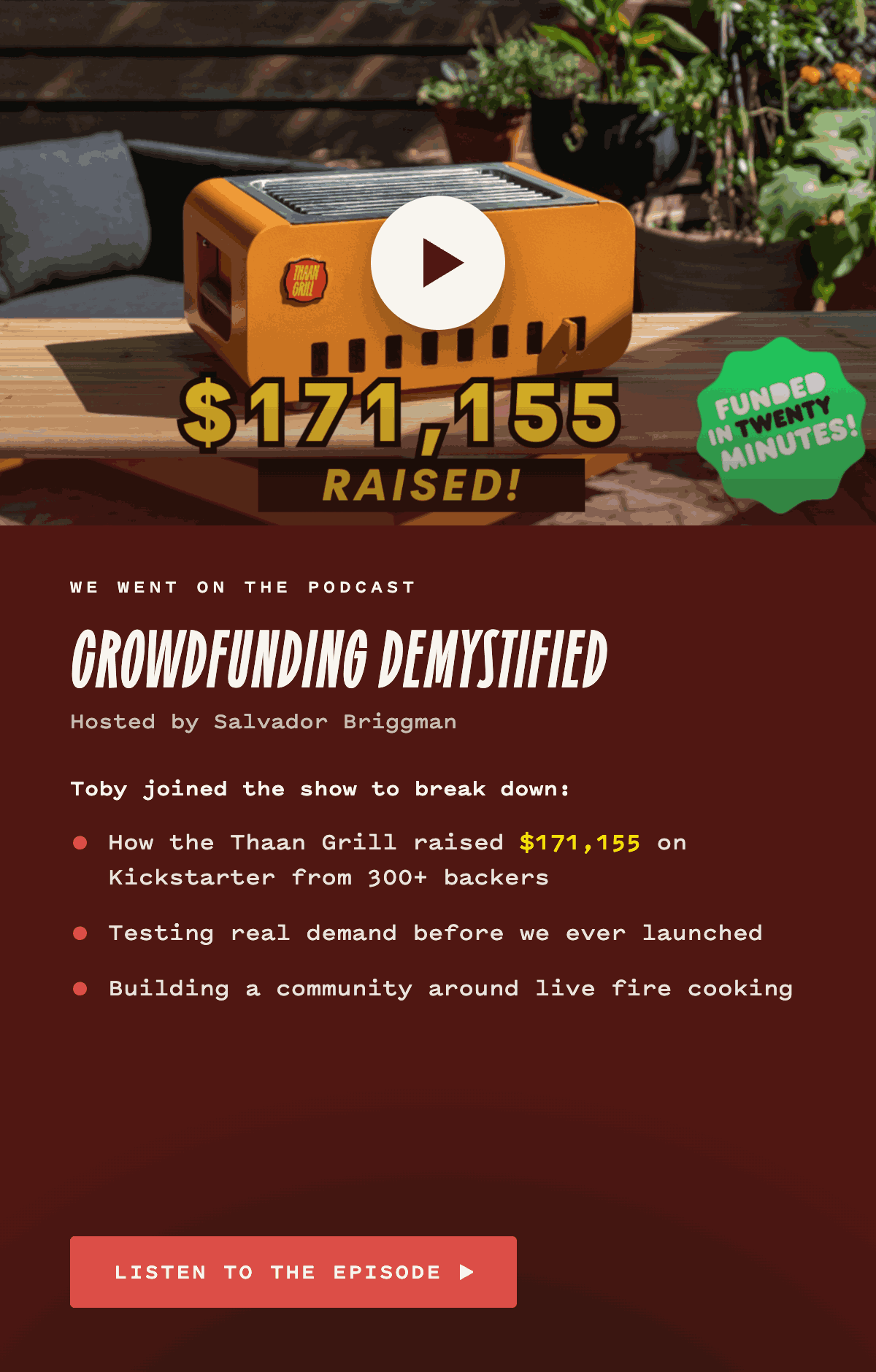 Toby on the Crowdsource Podcast