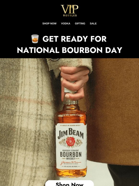🥃 National Bourbon Day Is Coming