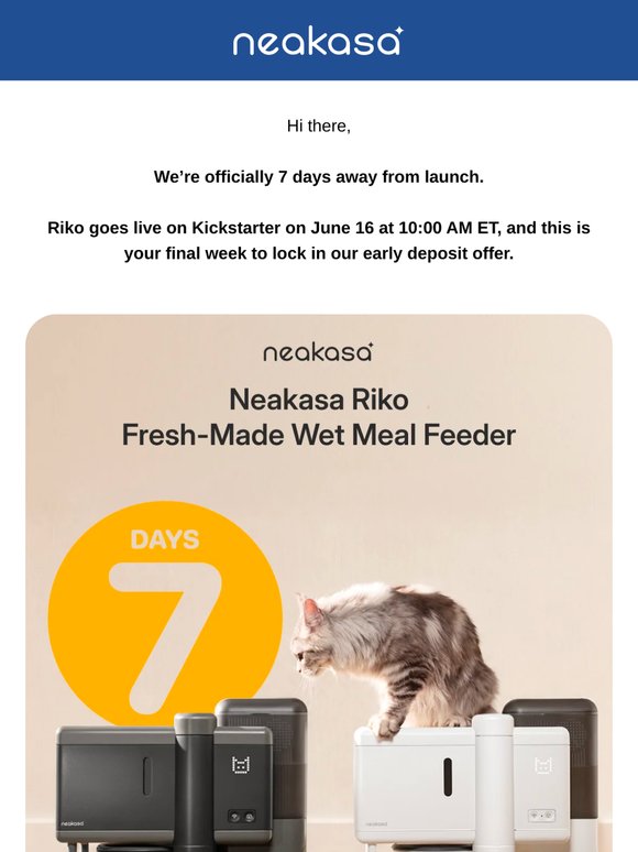 Your Riko Price Window Closes in 7 Days