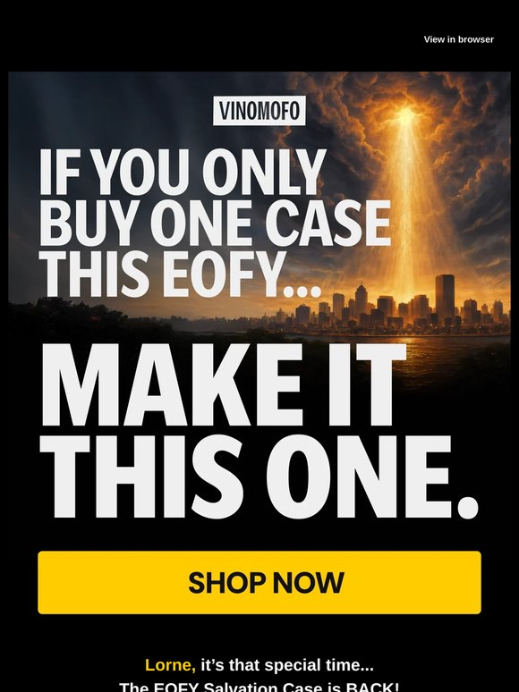 If you only buy ONE Salvation Case this year… make it this one