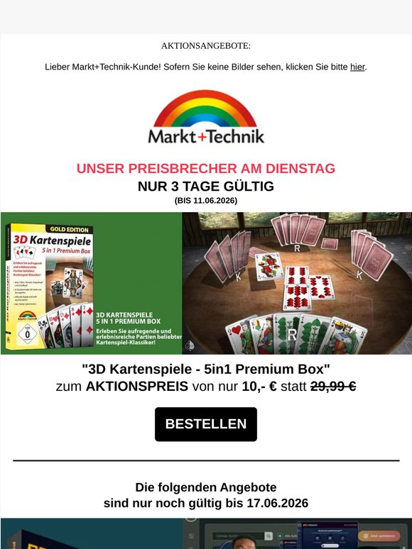 Nur noch gültig bis 17.06.2026 🔥 Unsere Top Angebote der Woche