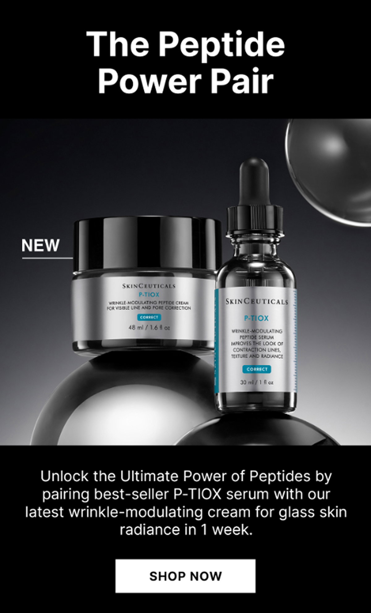 The Peptide Power Pair
