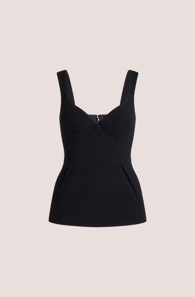 Raya Wool Peplum Top