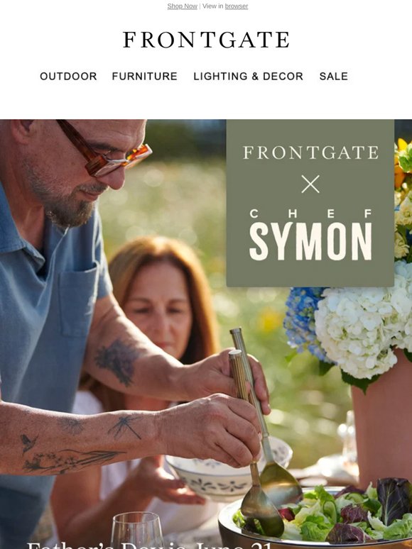 Find the perfect Father's Day gift with Chef Symon.