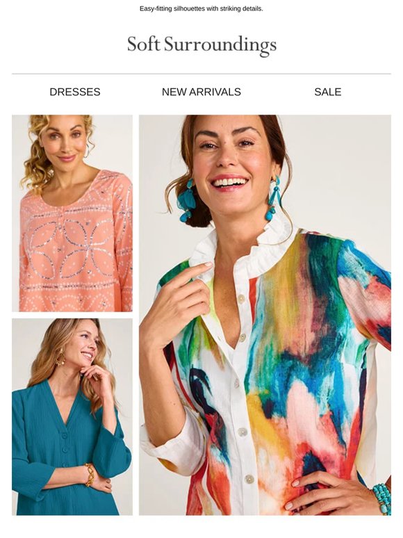 New, Eye-Catching Tops