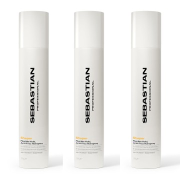 3-Pack Sebastian Sharper Hold and Control Hairspray 10.6 oz