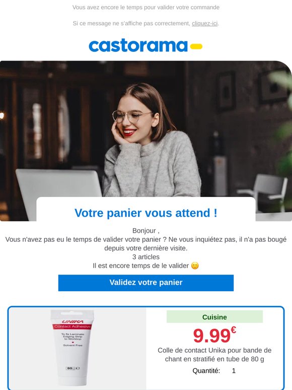 Pstt ! Votre panier vous attend... 👉