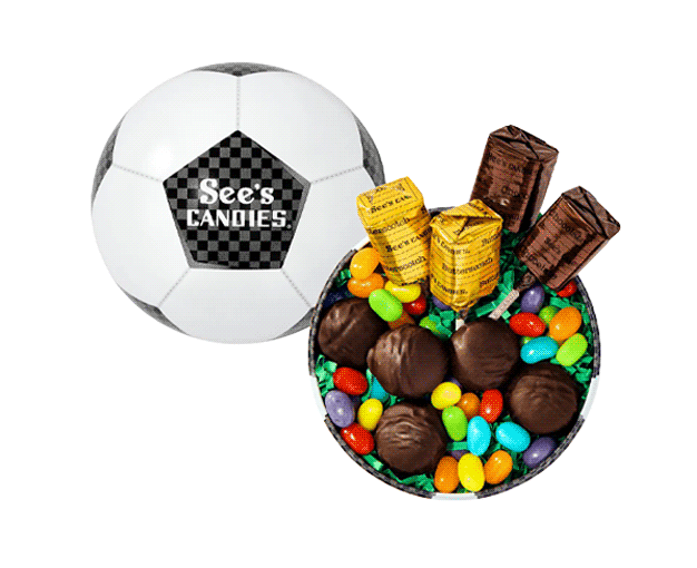 Soccer Ball Tin