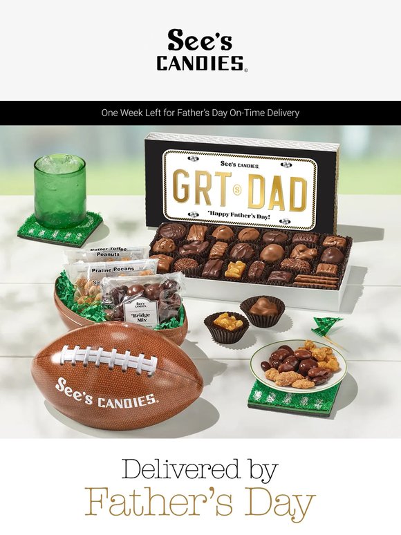 One Week Left for Father’s Day Delivery 📦