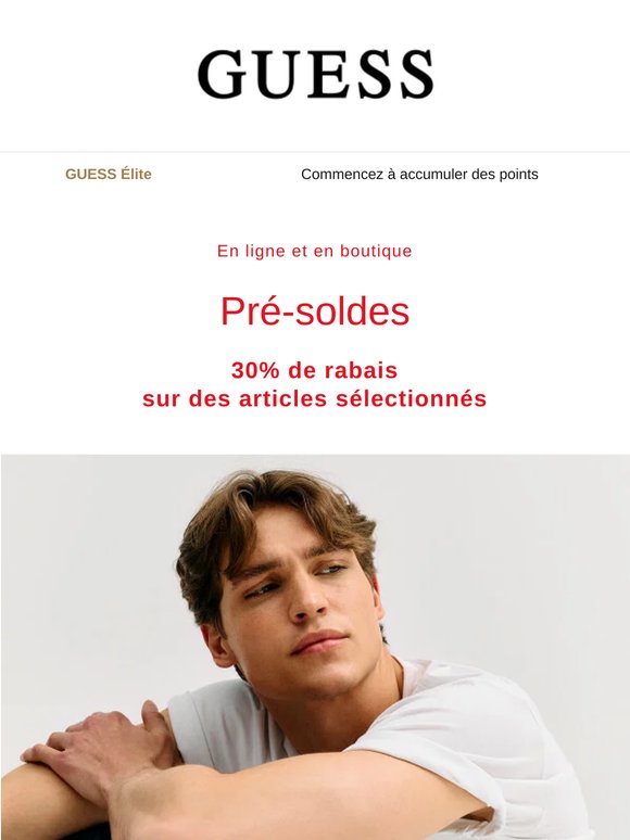 Pré-soldes -30% | Accès anticipé