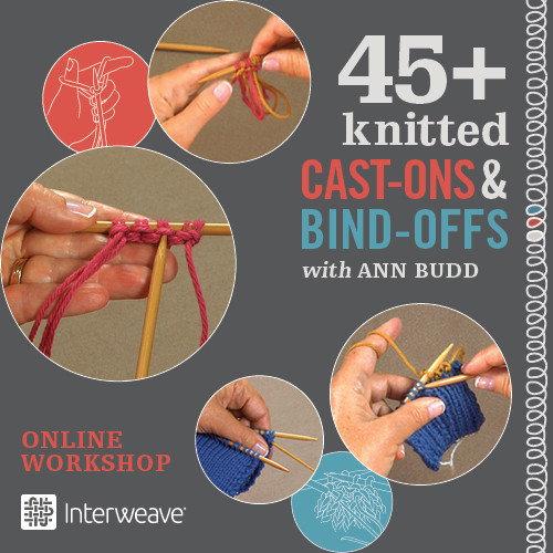 45+ Knitted Cast-Ons & Bind-Offs Online Workshop