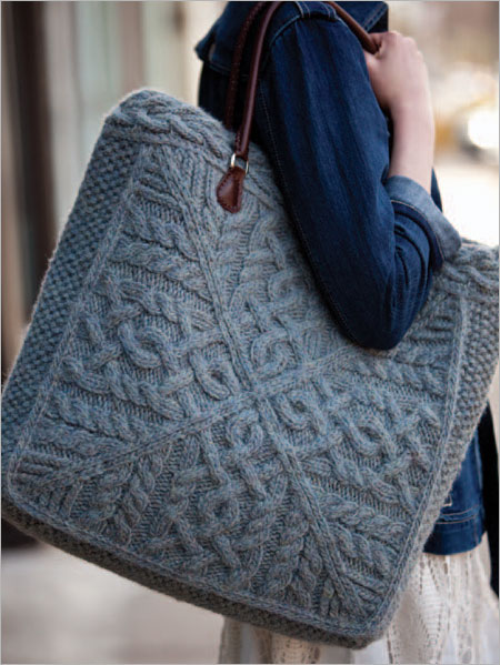 Plein Air Tote Knitting Pattern Download