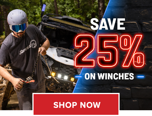 Save 25% on Winches