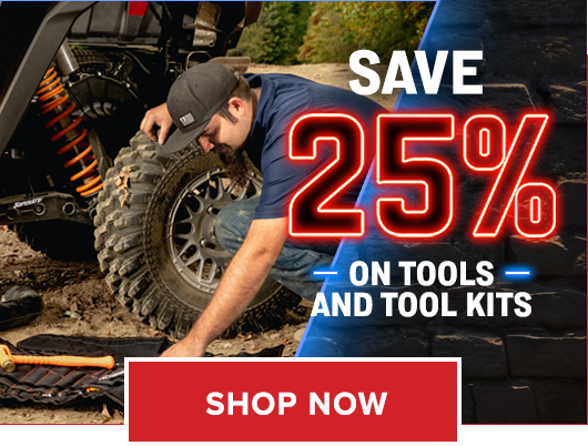 Save 25% on Tools