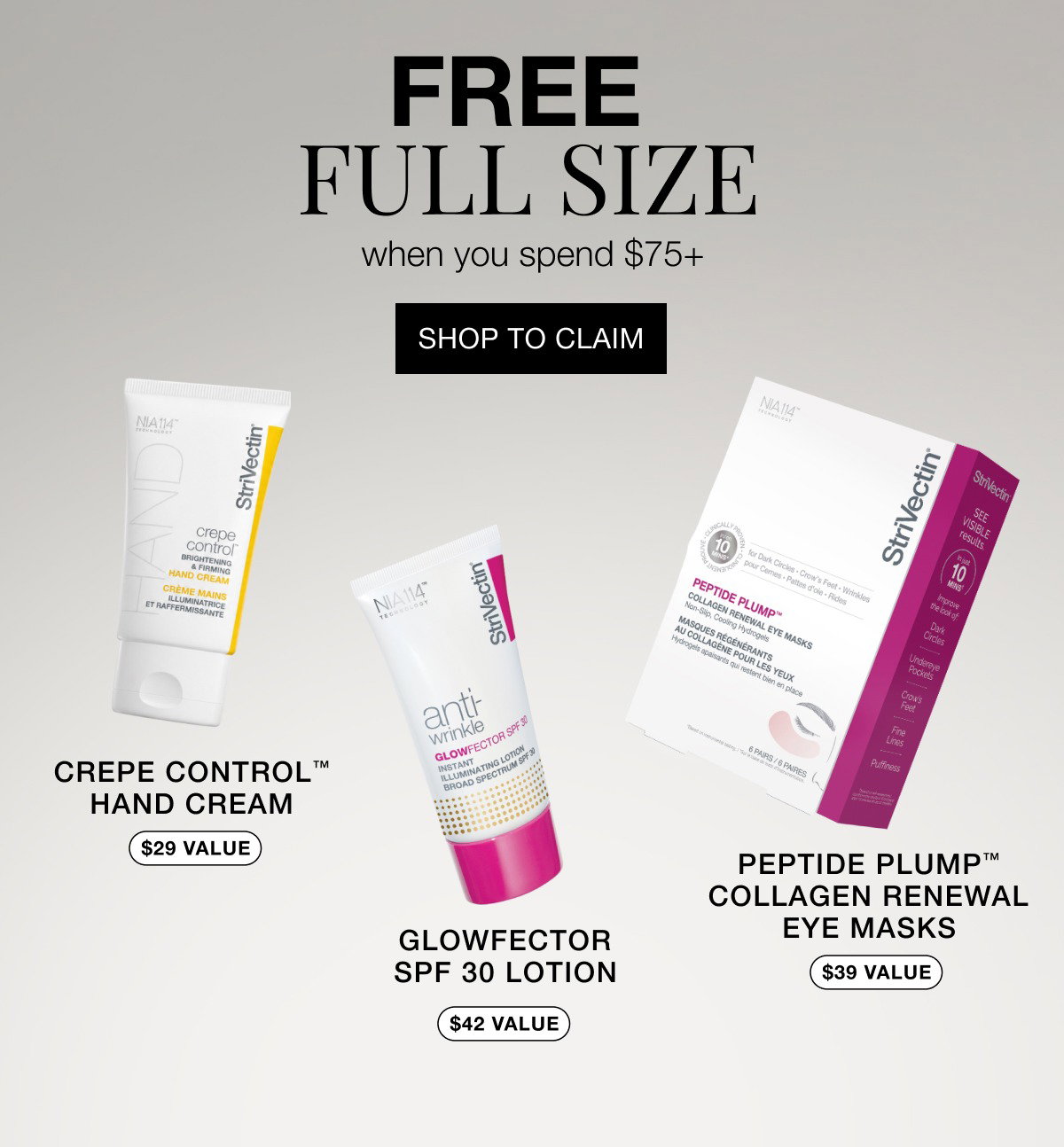 Free Full Size - Choose Your Own Gift
