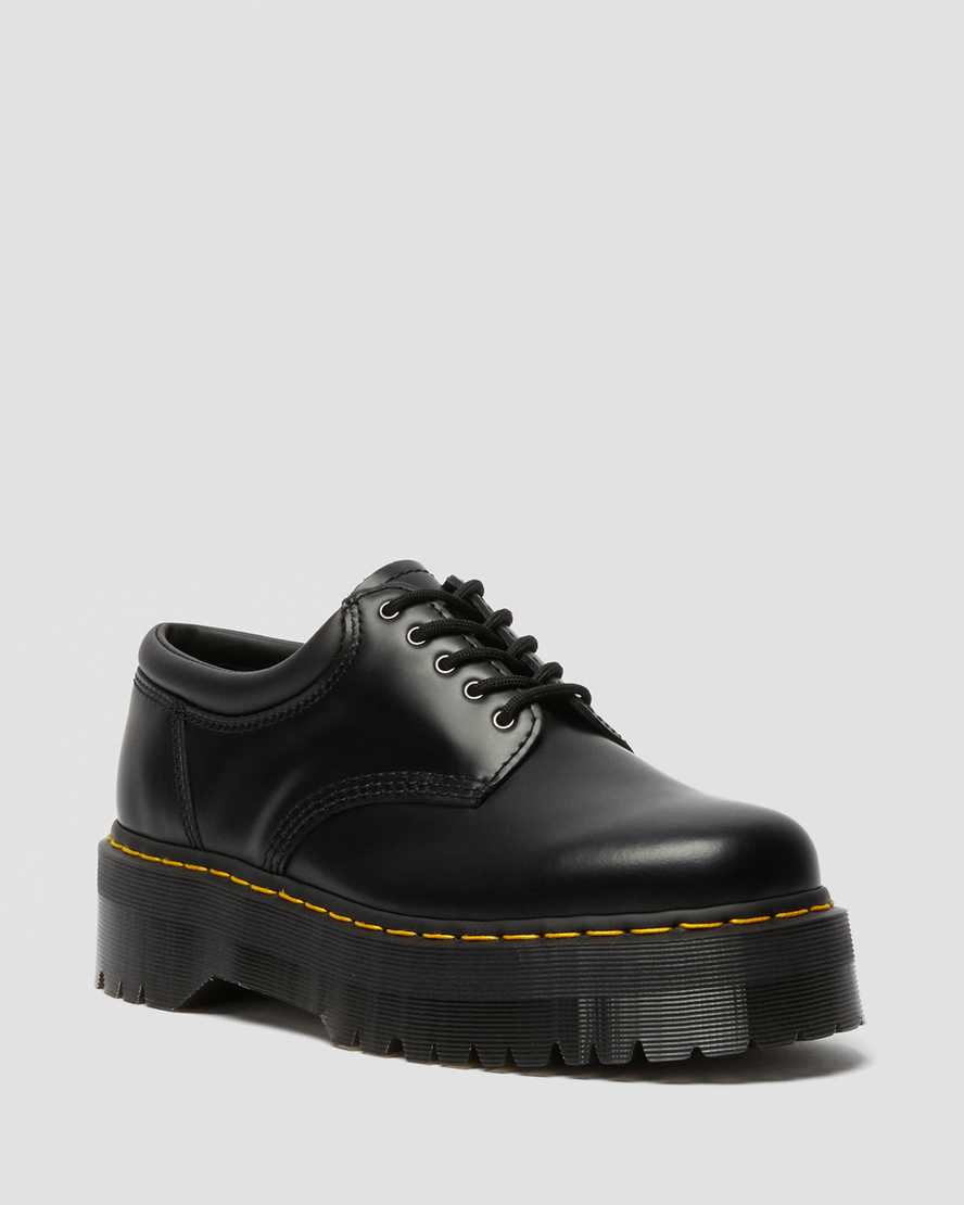 Image of 8053 Leather Platform Casual Shoes