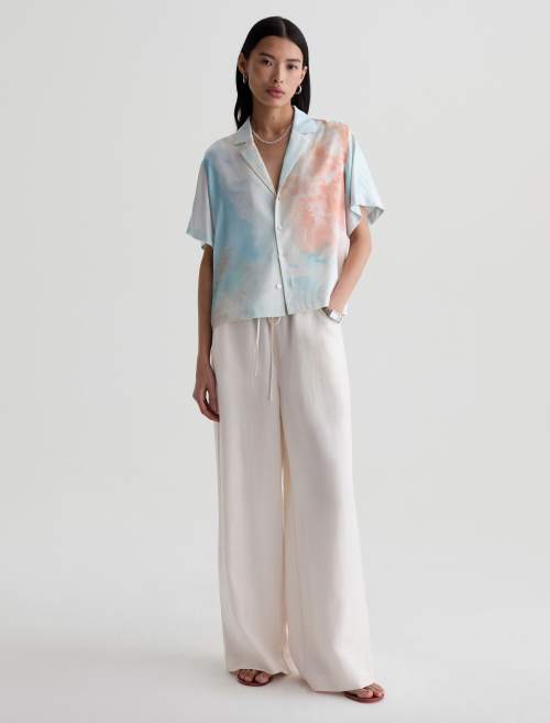 Century Cinched Pant in Champagne