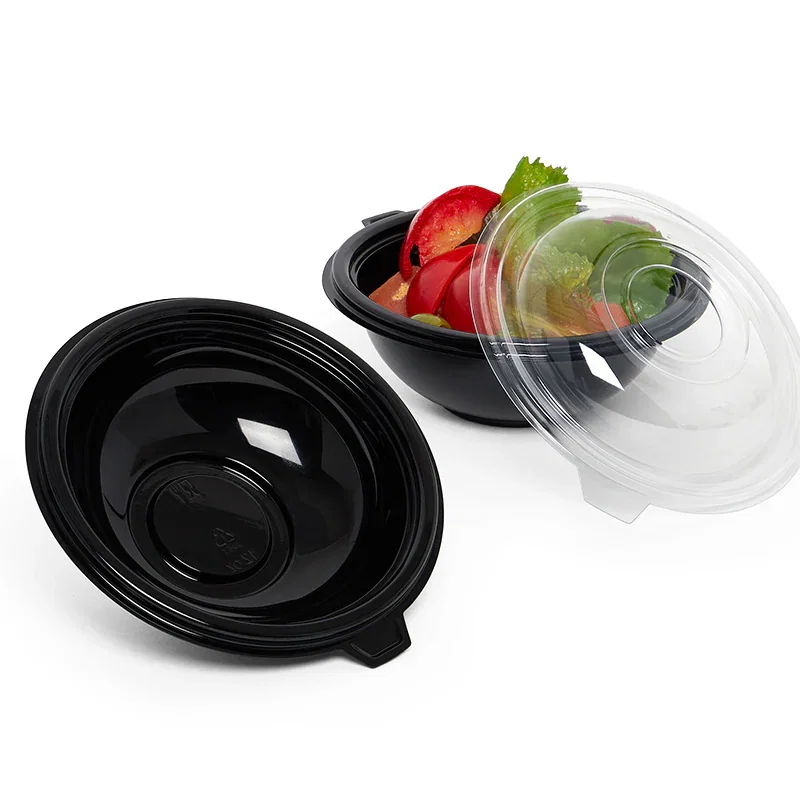PET Salad Bowls<br>and Lids
