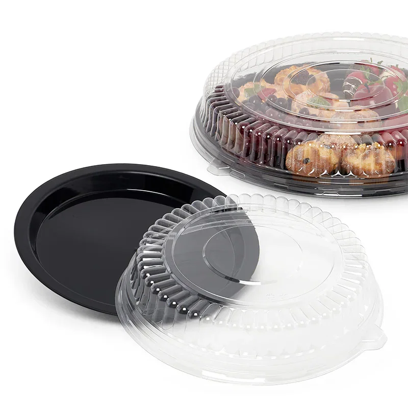 High Rim Polypropylene Platter