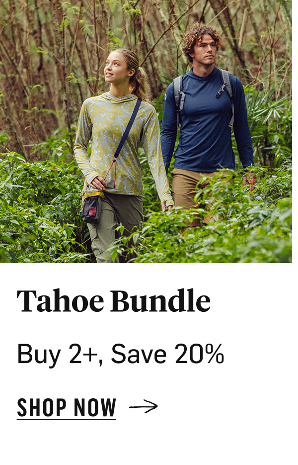Tahoe Bundle: Buy 3+, Save 20%. Sun protection built for the trail. Shop Now!