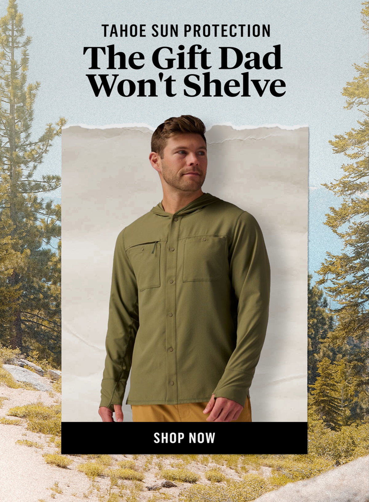 Tahoe Sun Protection: The Gift Dad Won't Shelve – Shop Now!