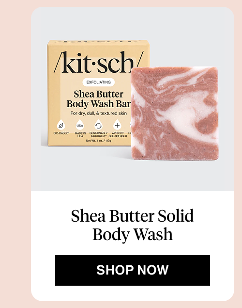 Shea Butter Solid Body Wash