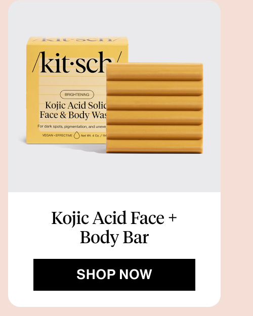 Kojic Acid Face + Body Bar