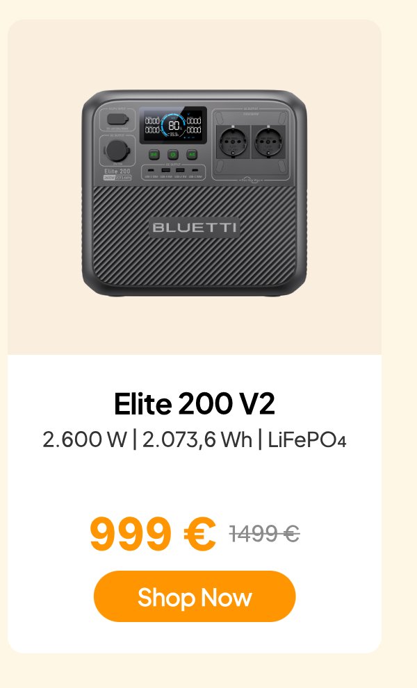 BlUETTI Elite 200 V2