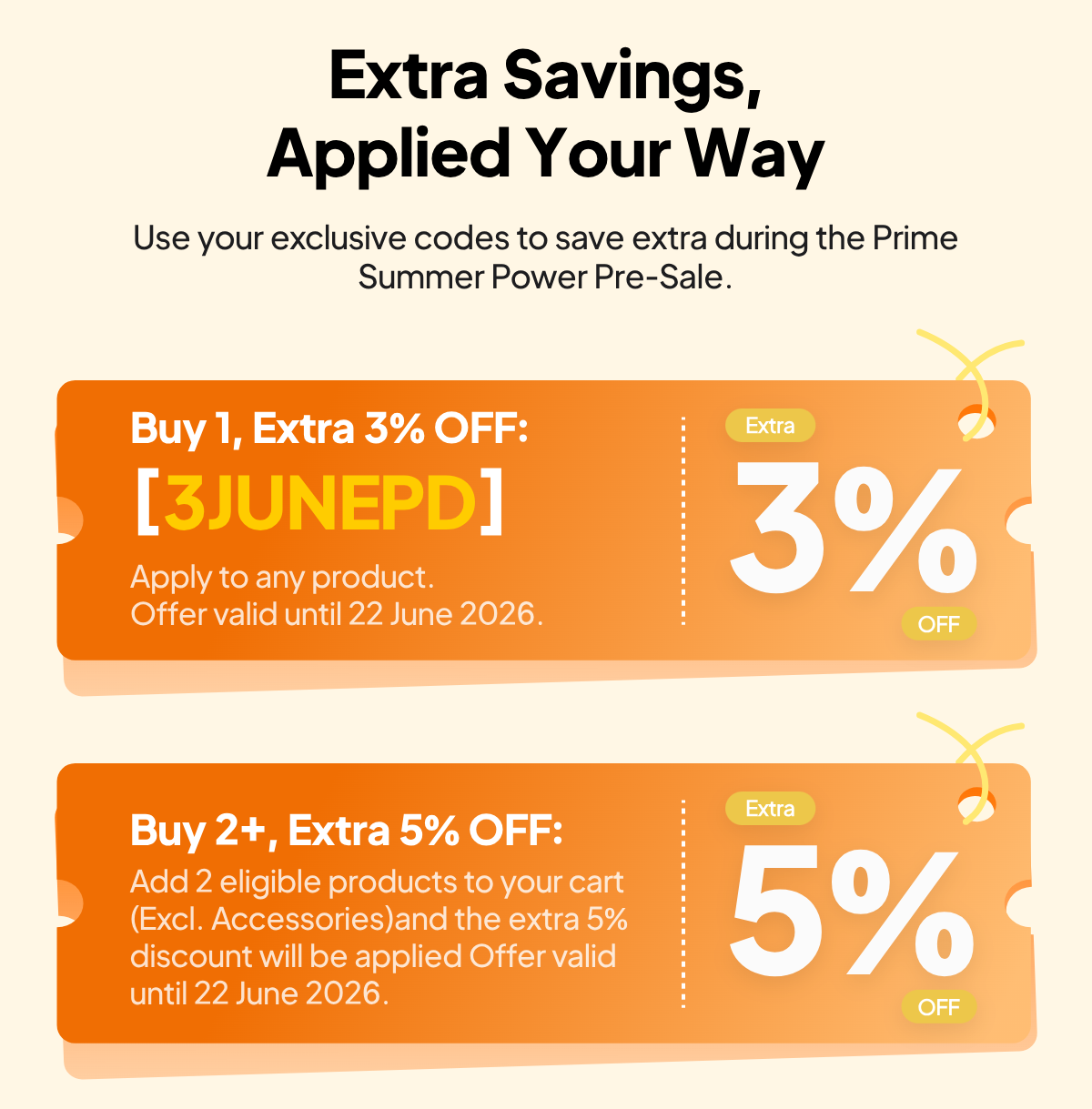 Prime Summer Power Pre-Sale Coupon