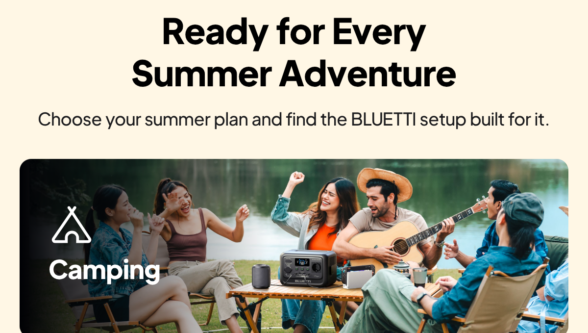 BLUETTI EU Camping