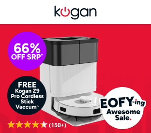 Kogan SmarterHome™ LX20 Pro Robot Vacuum and Mop with Self-Cleaning and Drying Product Image