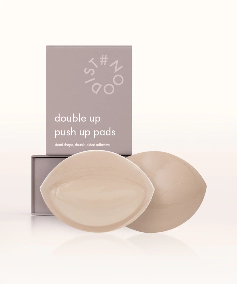 Image of  Double Up Demi Push Up Pads - Buff
