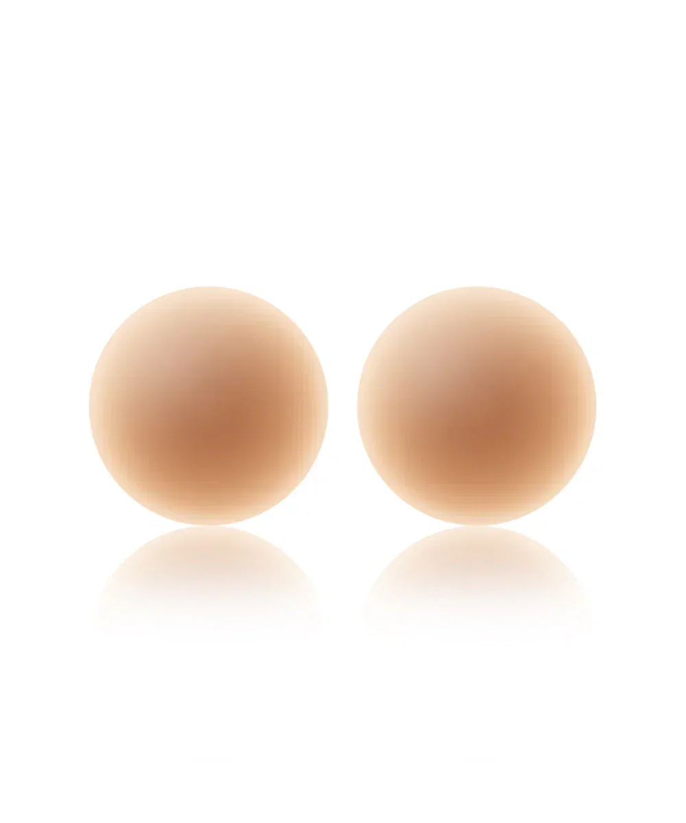 Image of  Non Adhesive No-Show Nipple Covers - Soft Tan