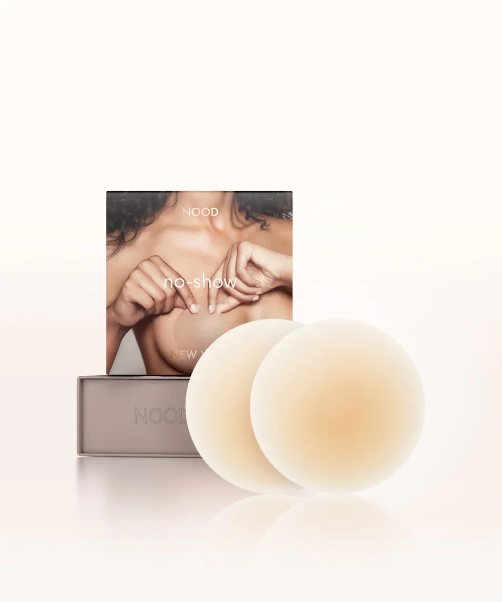 Image of  No-Show Adhesive Nipple Covers (round) - Buff